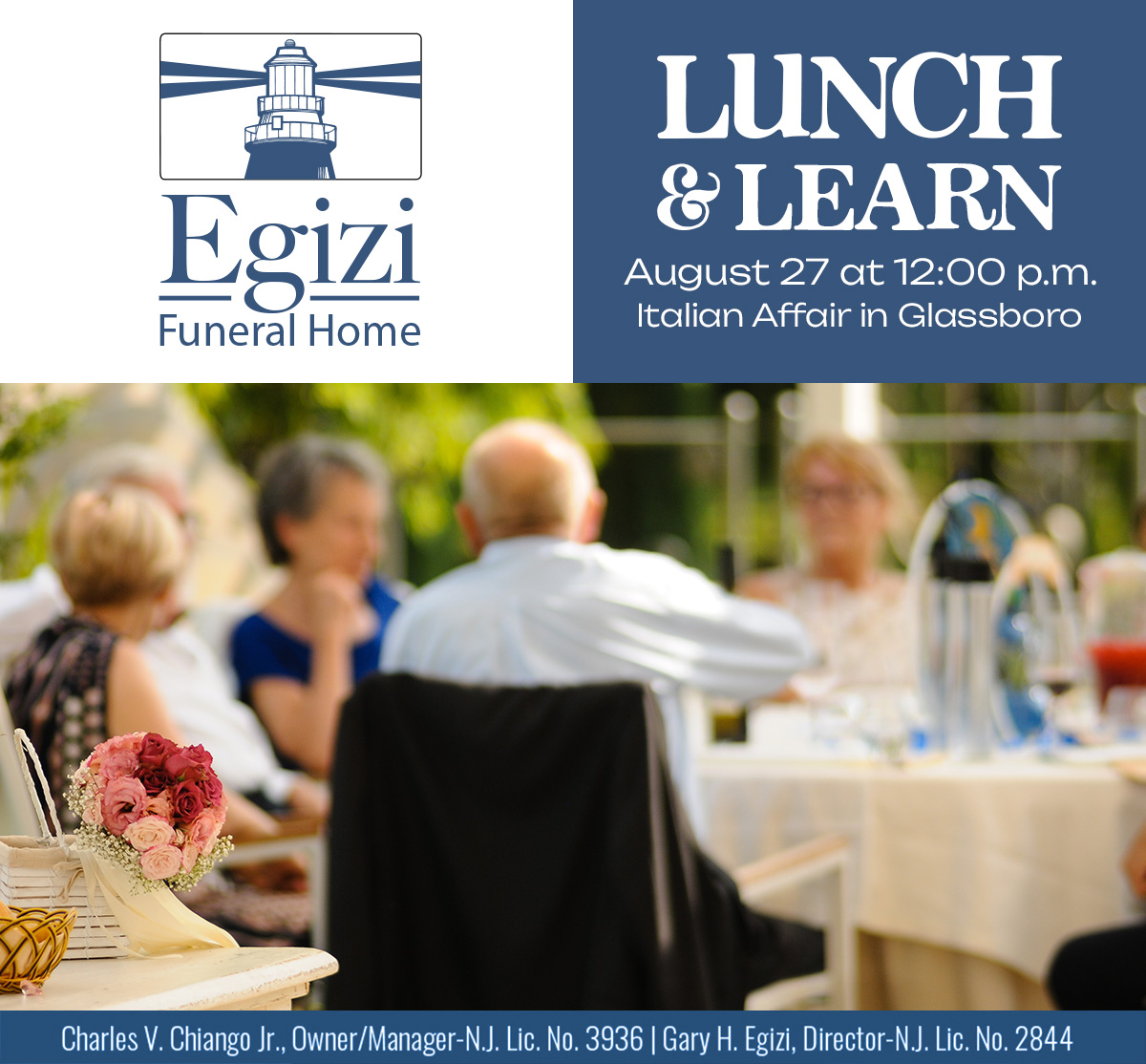 Lunch & Learn at Italian Affair