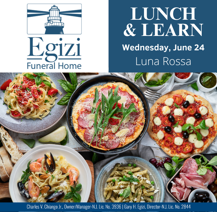 Egizi Funeral Home Lunch & Learn at Luna Rossa Biagio Lamberti - June 2026